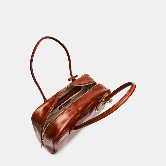 Steve Madden Candice Bag in Rust Leather - Picture 5 of 6